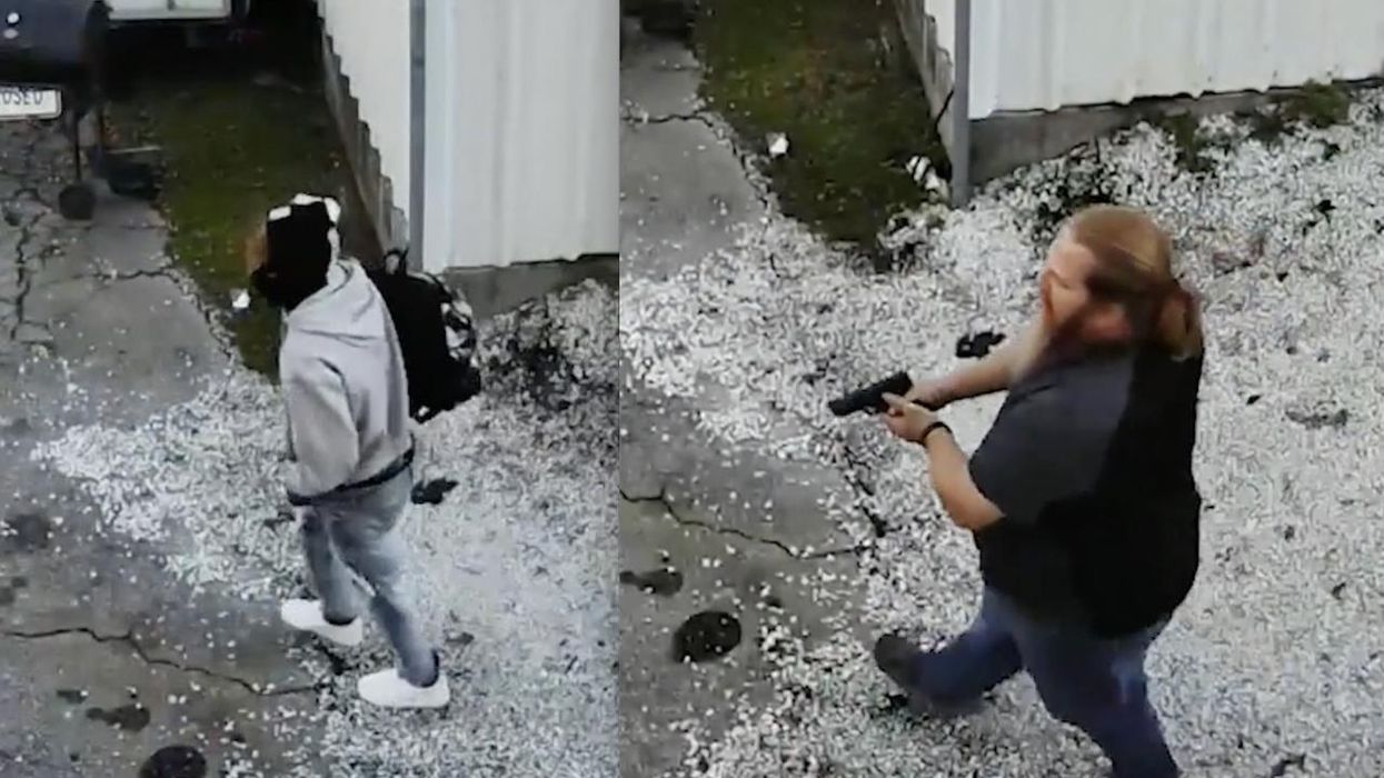 'Don't make me kill you — because I will': Military vet holds armed police chase suspect at gunpoint until cops arrive