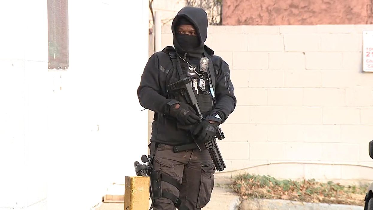 'We are tired of this nonsense': Gas station owner tired of violent crime plaguing Philadelphia hires armored, heavily armed guards