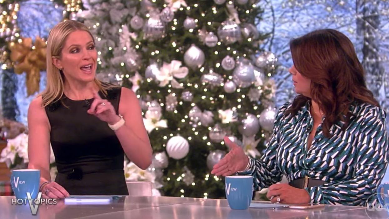 Co-host of 'The View' stands up to liberal co-hosts who tear into Kyrsten Sinema for leaving Democratic Party