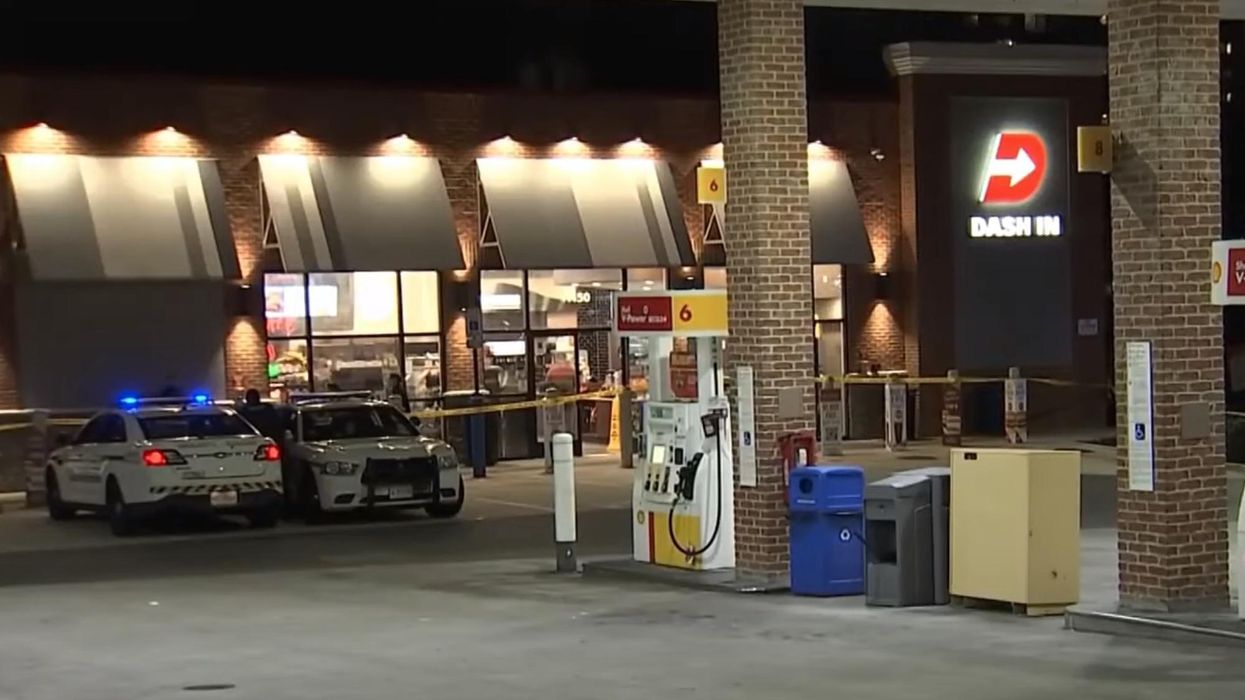 Police investigating shooting death of a gas station clerk find decomposing body of pregnant woman in suspect's apartment