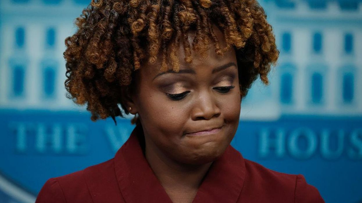 EMBARRASSING: Jean-Pierre accidentally reads the WRONG scripted answer during press briefing