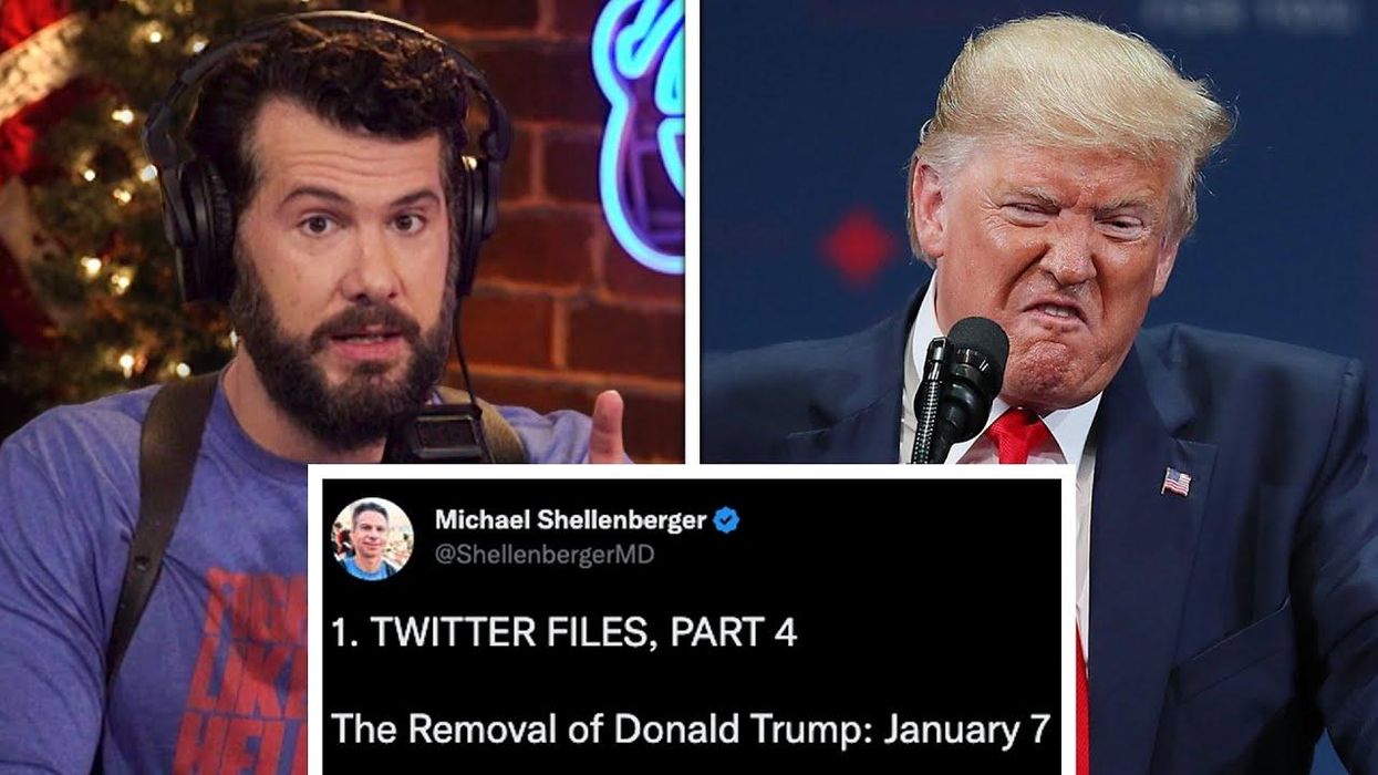 'Find me one example of Donald Trump calling people to violence': Steven Crowder does a deep dive into the fourth release of the 'Twitter Files'