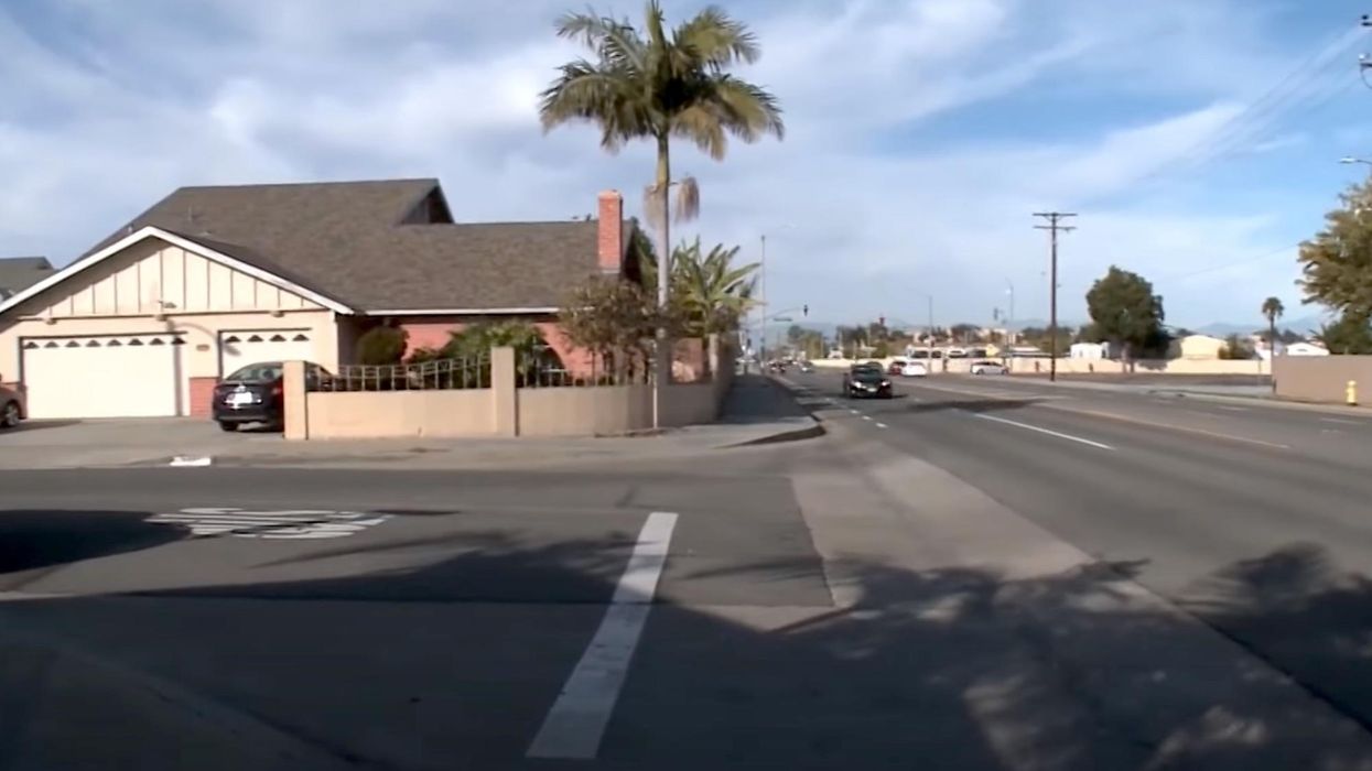 Elderly woman thwarted attempted robbery by armed thug on a teal bike in California on Christmas, police say