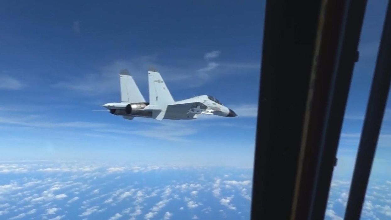 Chinese fighter jet threatens American aircraft in international airspace, prompting evasive maneuvers