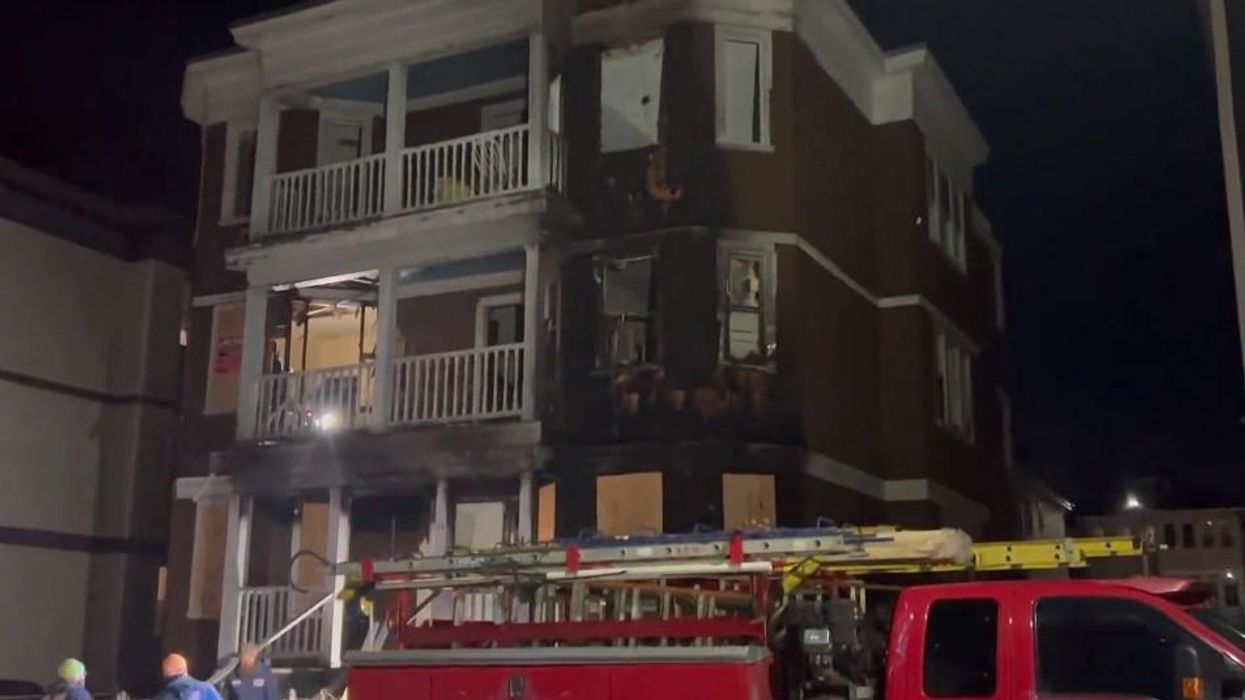 Woman accused of setting her apartment building on fire allegedly admits: 'The devil made me do it. There are ghosts in my house.'