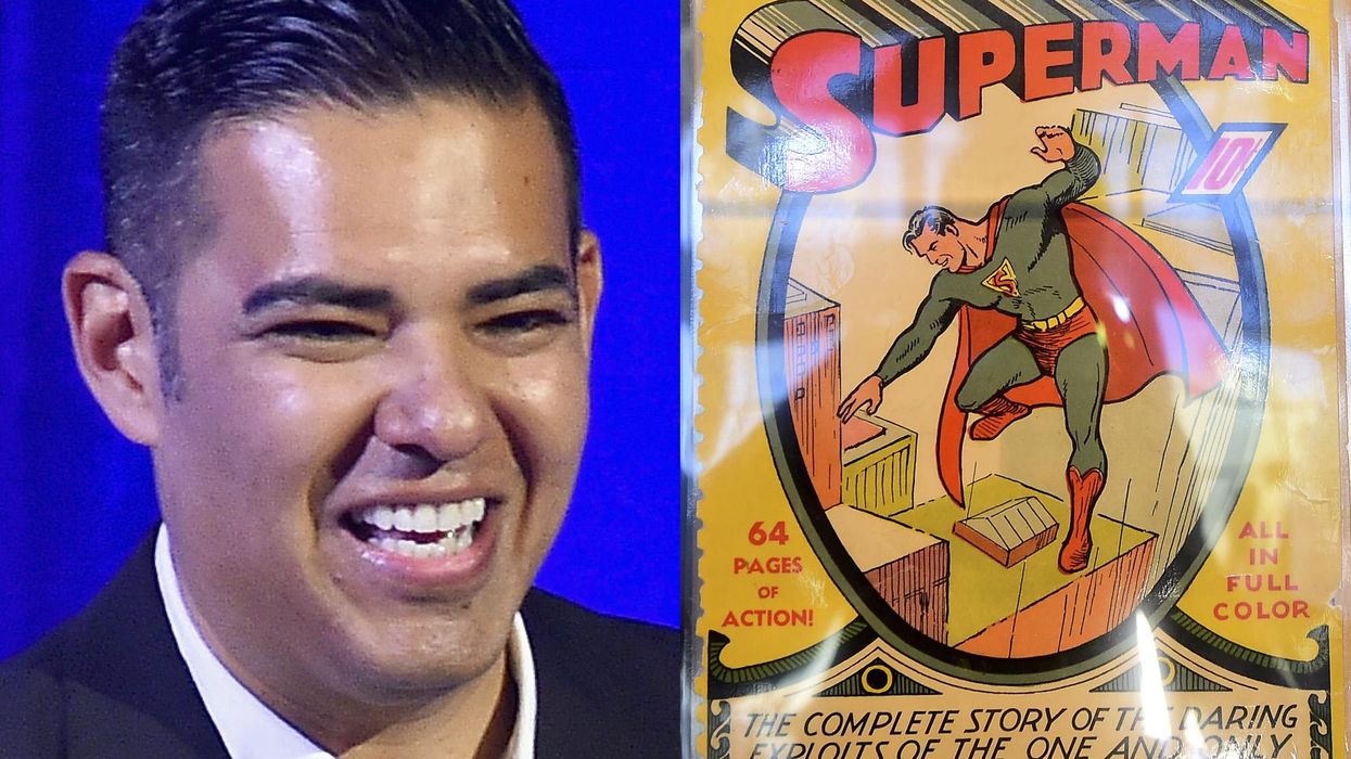 Democrat elected to Congress will be sworn in on a copy of 'Superman #1,' worth about $5.3 million
