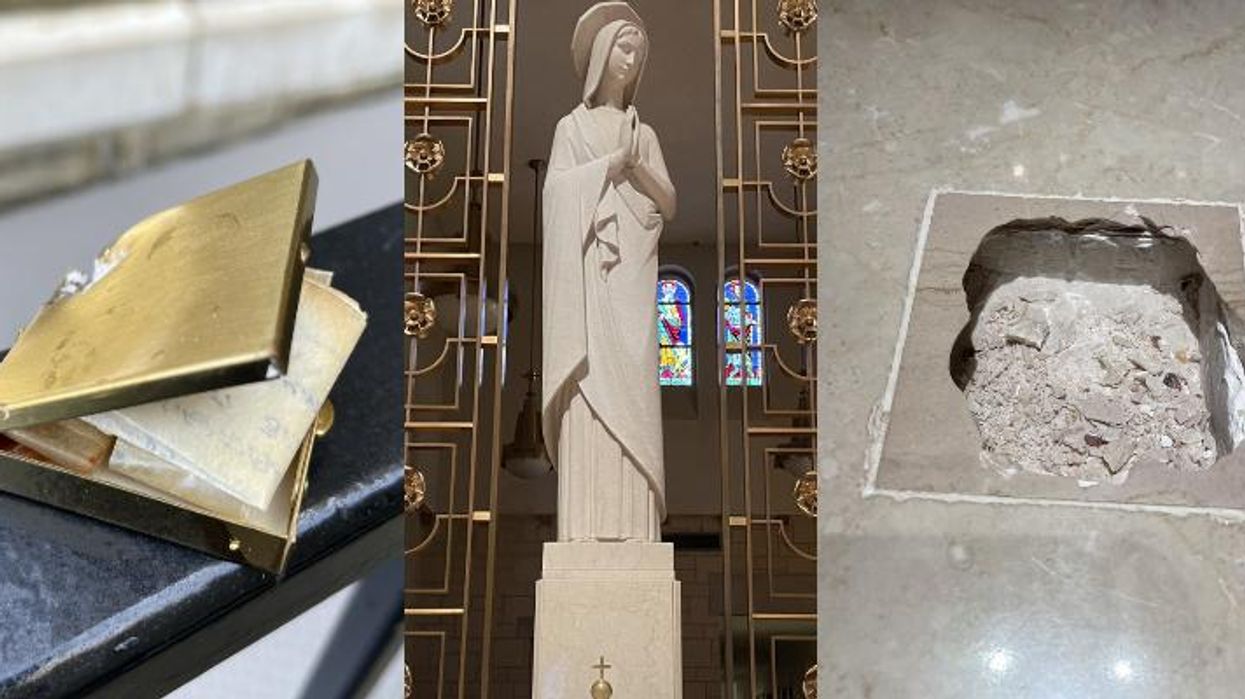 Sledgehammer-wielding man desecrates Arkansas church altar, steals relics of saints from 1,500 years ago