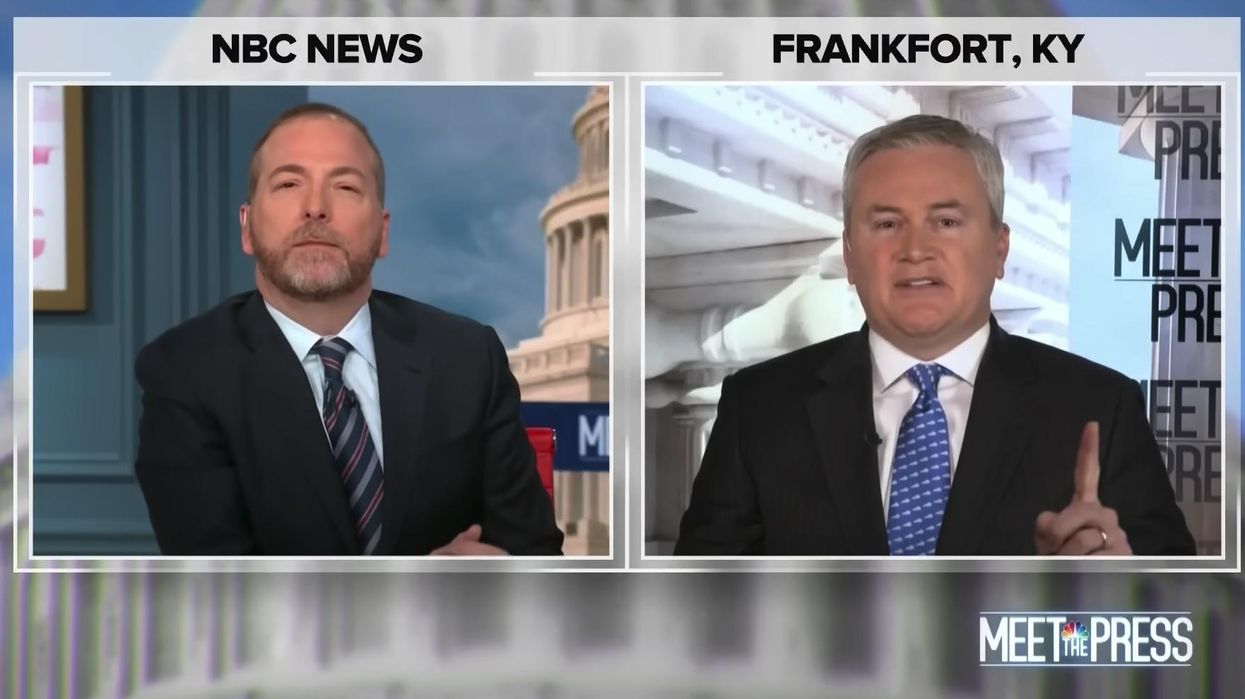 Top Republican shuts down NBC's Chuck Todd for using Democrats' playbook on Biden investigation