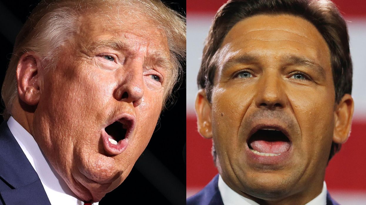 New poll finds DeSantis trailing Trump in Republican primary for 2024