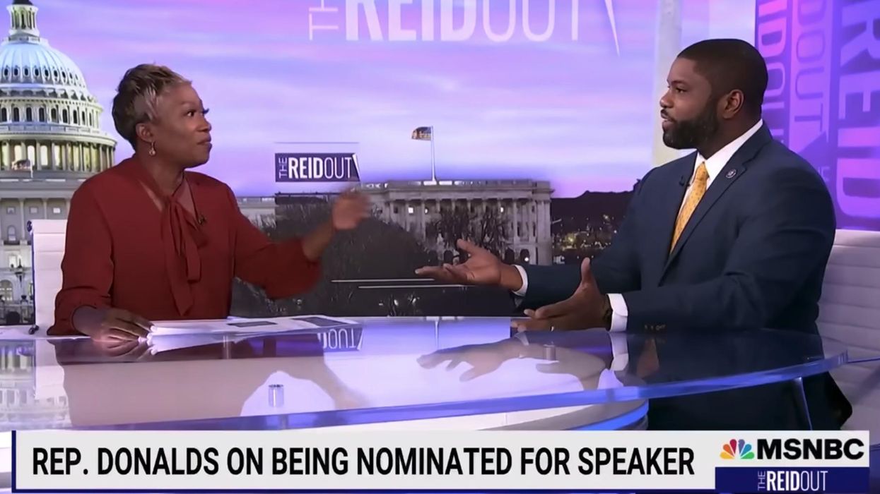 GOP Rep. Byron Donalds refuses to back down when MSNBC's Joy Reid questions his ability to lead
