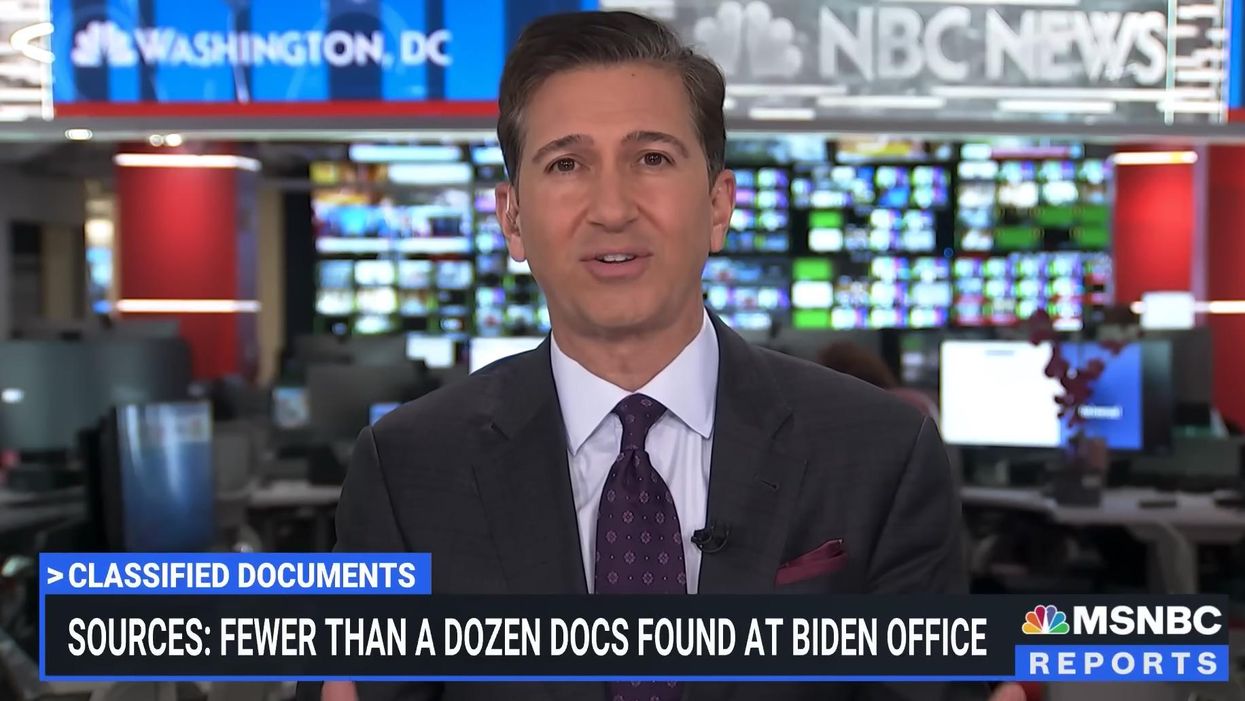 NBC reporter bravely asks two critical questions about the Biden classified docs: 'They did not tell the public until this leaked'