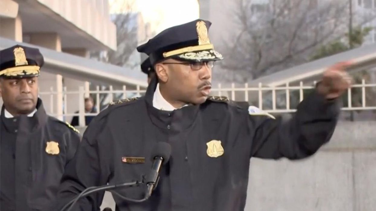 Angry DC police chief says black man fatally shot black teen amid 4 a.m. confrontation over car break-ins, blasts 'misinformation,' 'allegations centered around race'