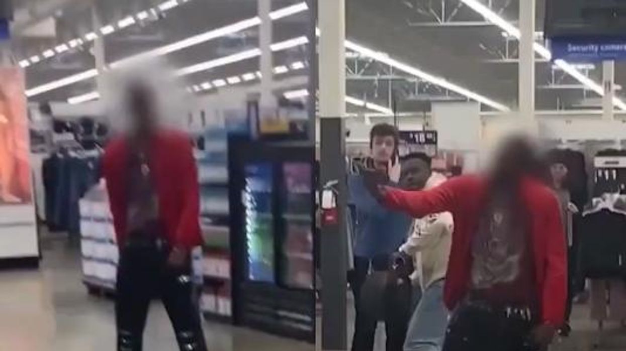 Video: Knife-wielding criminal threatens shoppers at South Carolina Walmart until veteran unleashes ferocious comeuppance