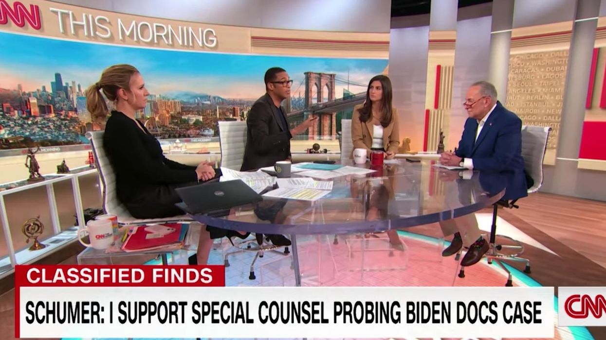 CNN's Don Lemon fact-checks Schumer for defending Biden and bashing Trump on classified documents
