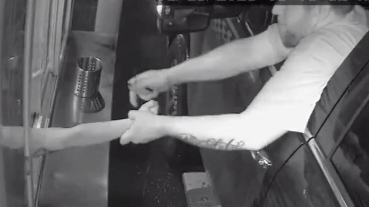 Shocking video shows man attempt to kidnap barista in drive-thru with zip tie device