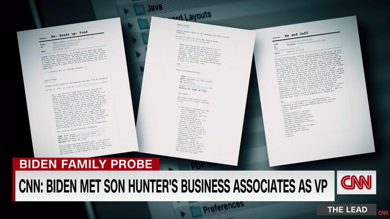 CNN airs damning report that Biden 'did interact' with Hunter's business associates: 'Despite his denials'