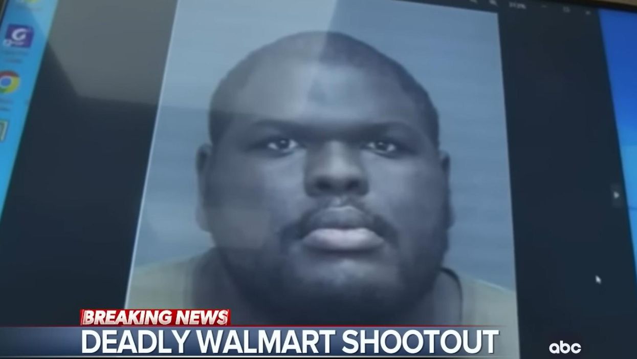 Walmart employee hailed as hero after saving wounded woman from deranged shooter who returned to finish the job