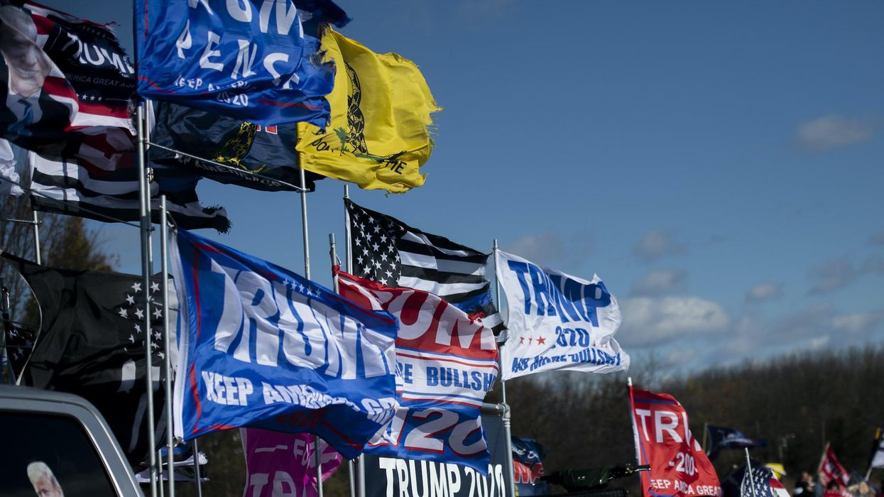 Louisiana trucker suing city over ordinance preventing him from flying flags with vulgar message against Biden and his supporters