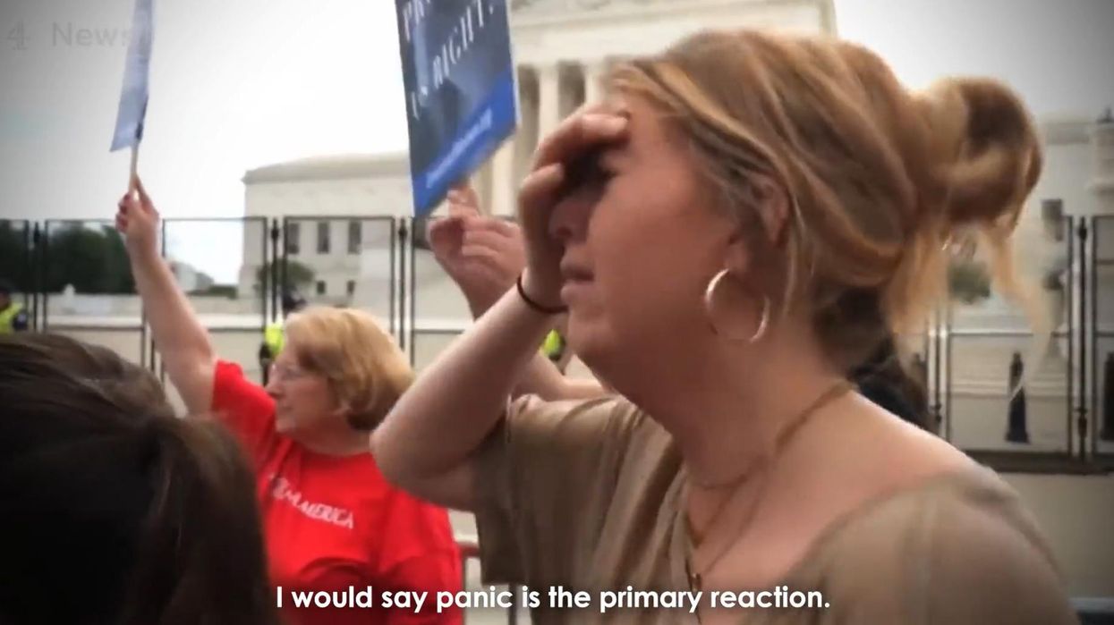 Newsom used video of crying student in a pro-abortion ad. She is again reminding him those were tears of joy over Roe being overturned: 'Sad? Try ecstatic'