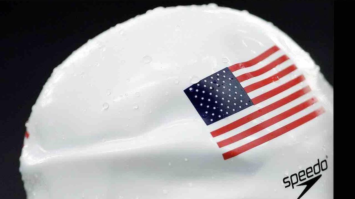 HS swimmer, 16, disqualified after race reportedly over US flag on swim cap deemed too large; it was meant to honor granddad who died in 9/11 terror attacks