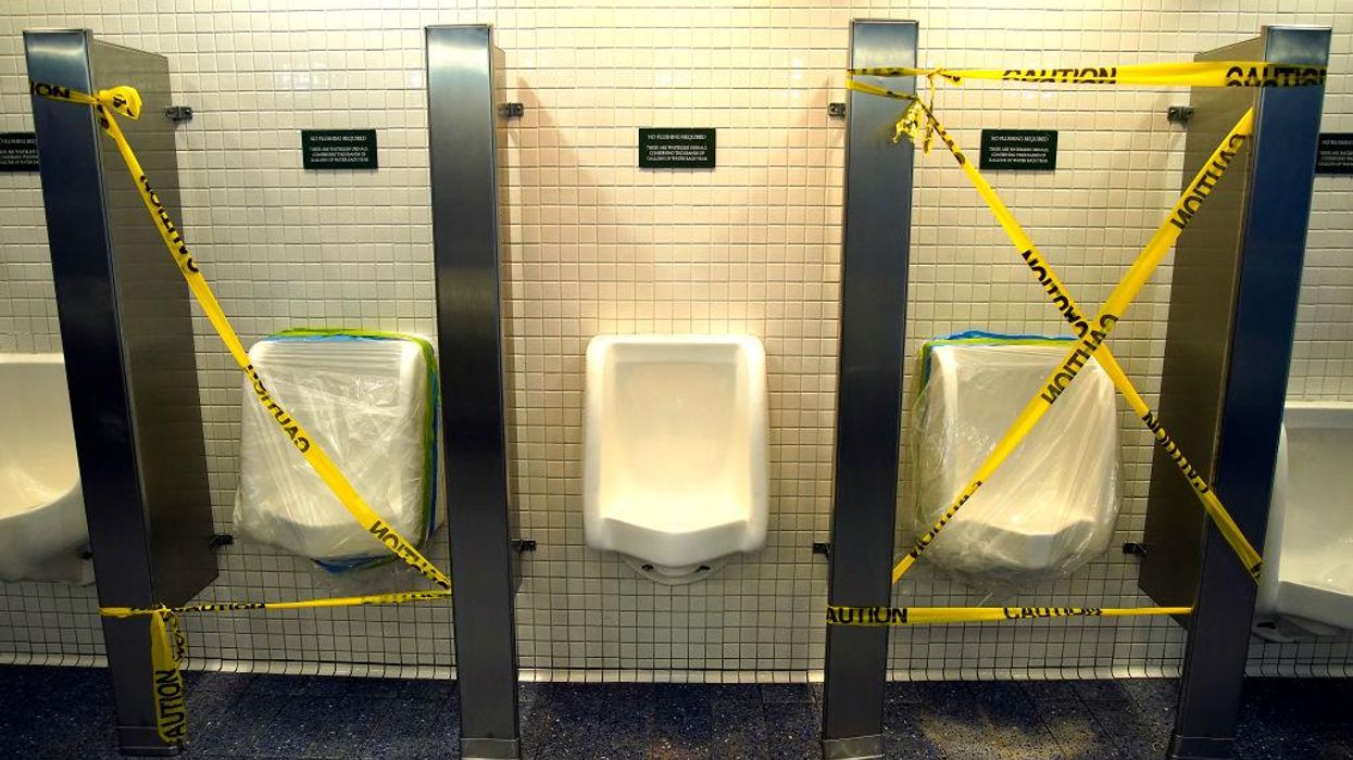 New Hampshire school bans urinals amid 'gender identity' bathroom kerfuffle; students stage walkout