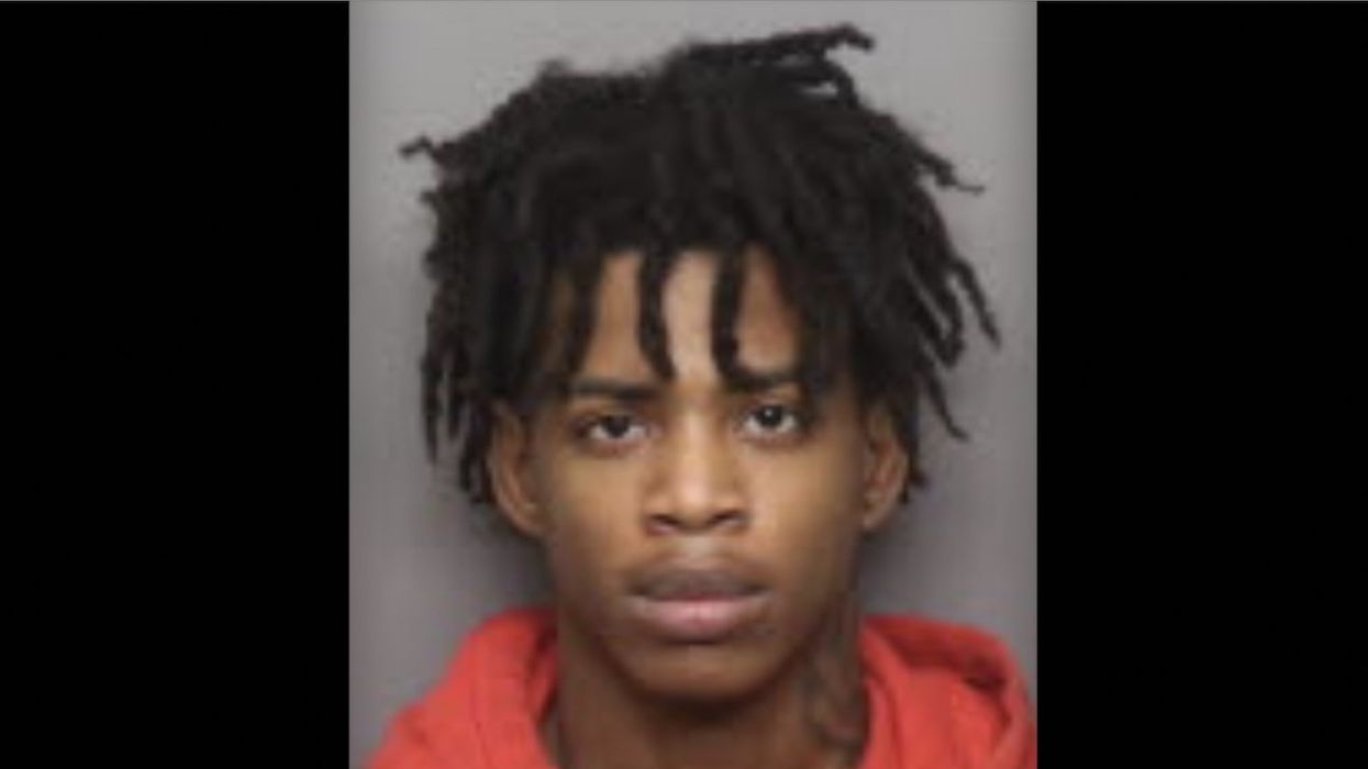 Car burglary suspect runs for his life when car owner shows up with gun; fleeing suspect actually knocks on doors begging for help before cops arrest him