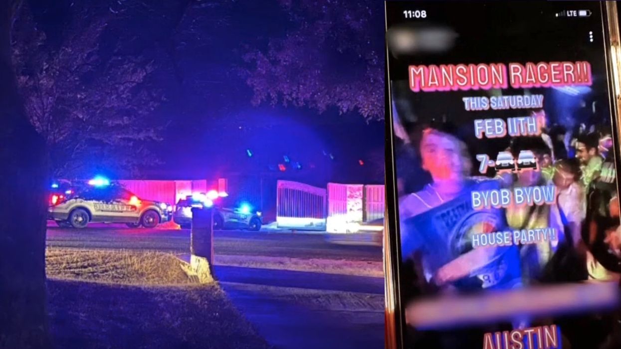 Texas couple finds hundreds of teenagers partying and trashing their home after invite was posted to social media