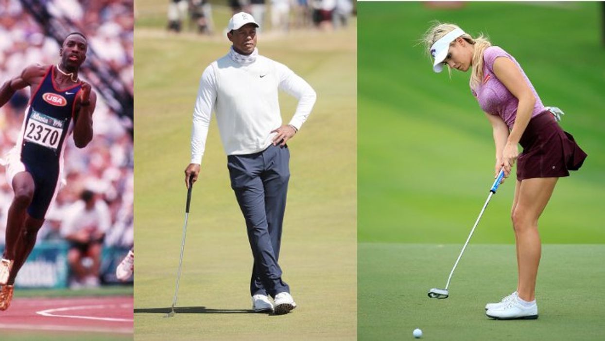 Tiger Woods slammed by women's group, Olympian Michael Johnson for tampon prank as Paige Spiranac defends pro golfer from cancel culture