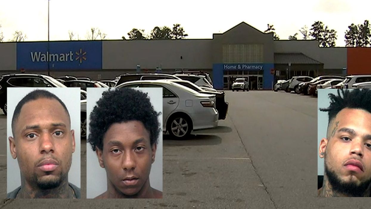 Police rescue 14-year-old at Walmart from 3 men who allegedly forced her into prostitution after she went missing