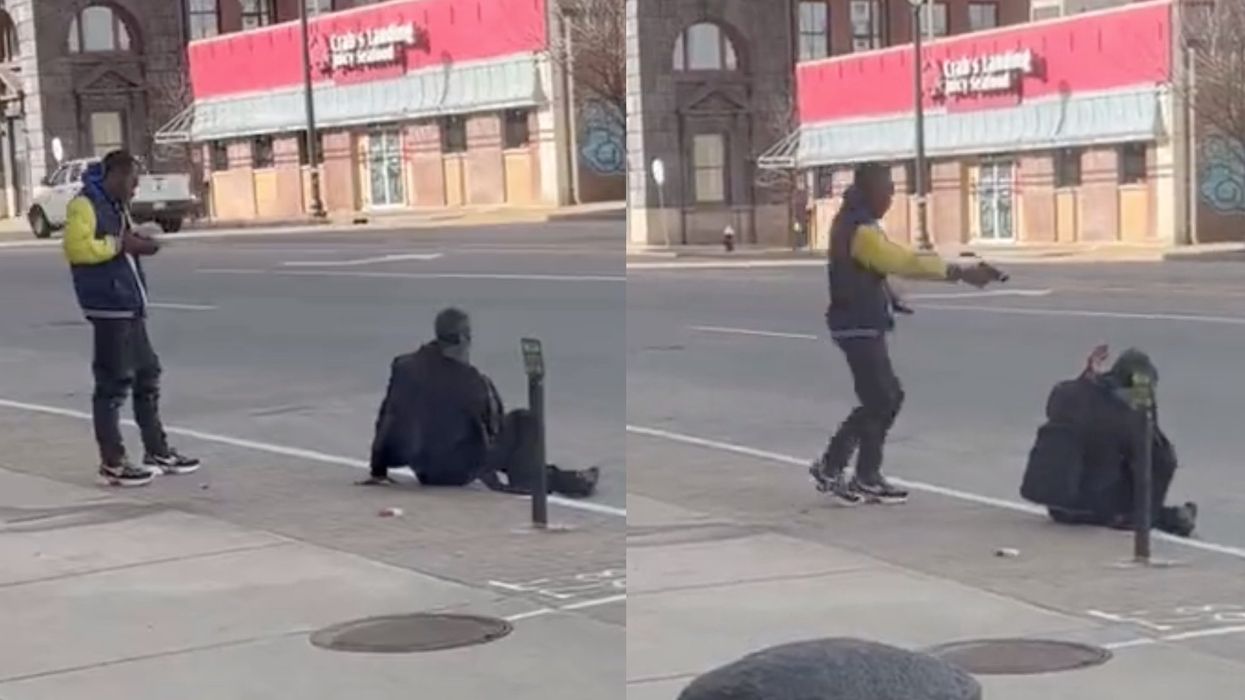 Viral video shows the moment a St. Louis man shot a homeless man in the head in broad daylight