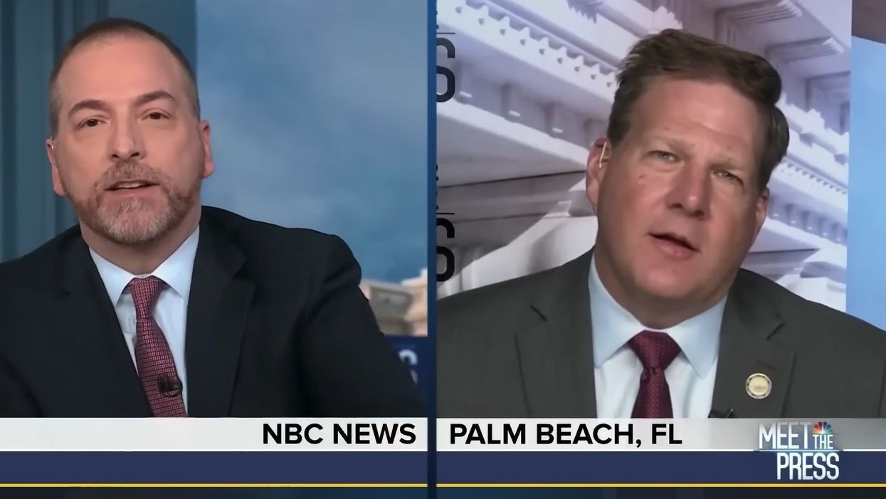 Governor swiftly fact-checks NBC's Chuck Todd when he singles out Fox News for 'intentionally lying'