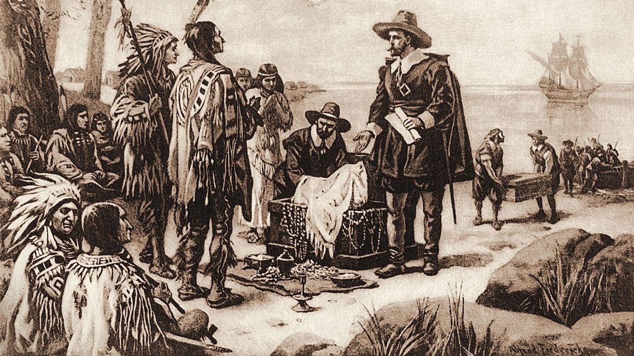 'Before white people came to this land, there were no jails, no homelessness,' self-described 'Writer & Reporter' declares