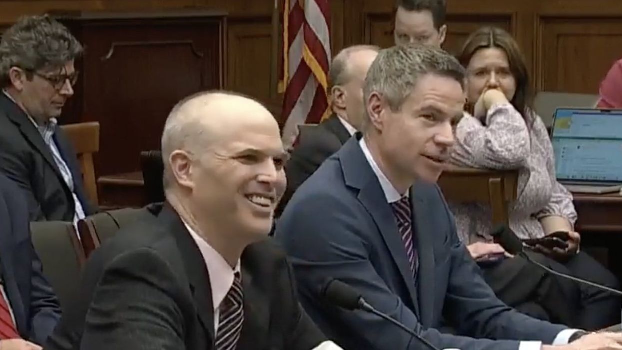 Angry Democrats browbeat 'so-called journalists' Matt Taibbi, Michael Shellenberger at Twitter Files hearing. The renowned writers just giggle.