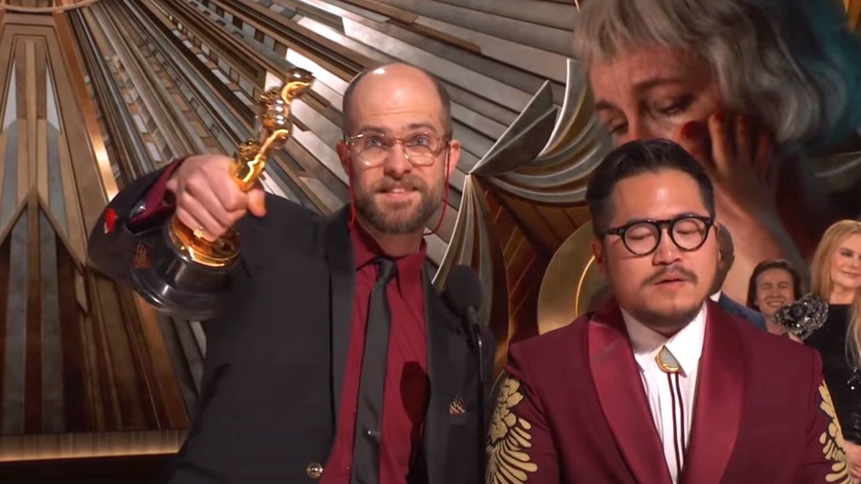 Hollywood director defends child drag shows during rambling Oscars victory speech