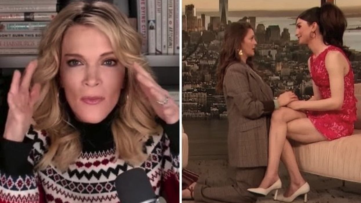 Megyn Kelly responds to Drew Barrymore kneeling before trans activist in way only she can: 'Woke, weak, white woman'