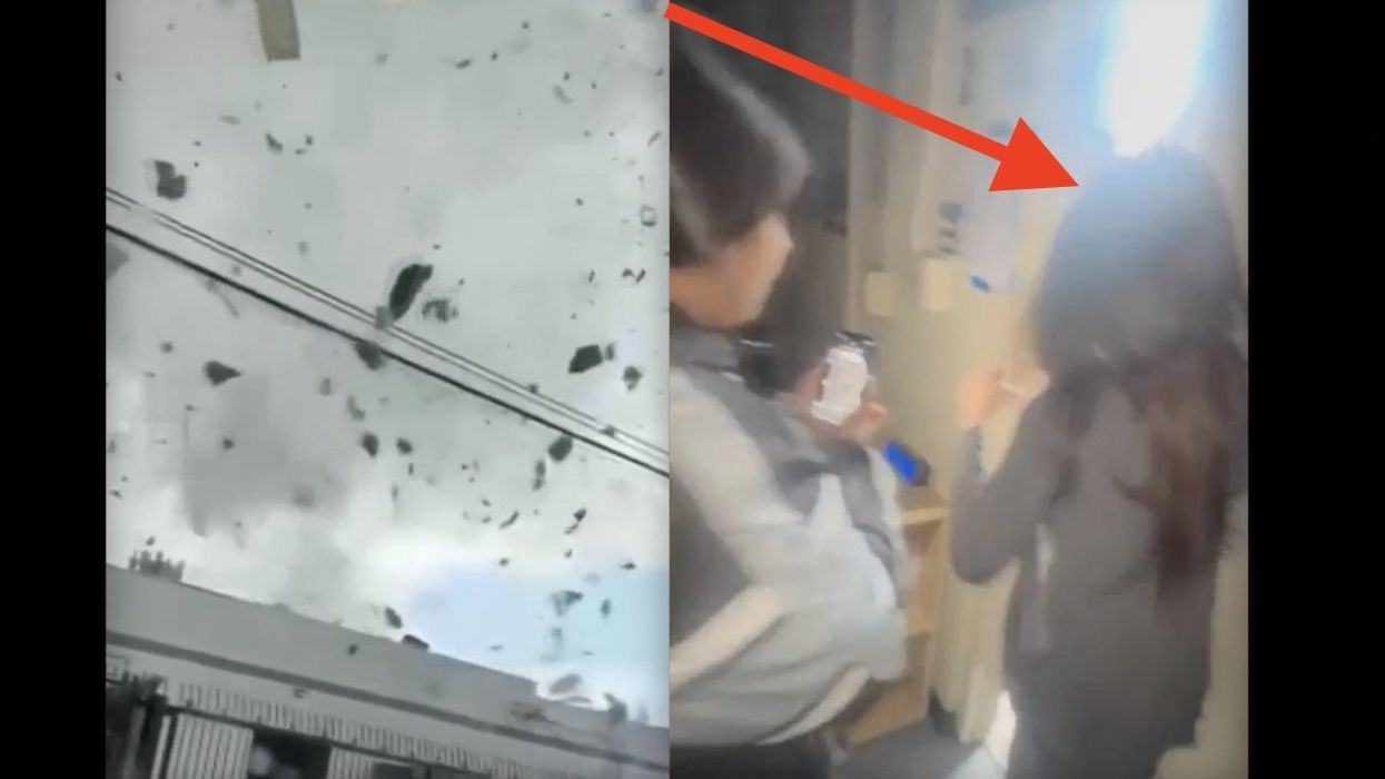 Video catches shocking moment when LA-area tornado sucks 'very petite' HS teacher through second-floor classroom doorway: 'It was absolutely crazy'
