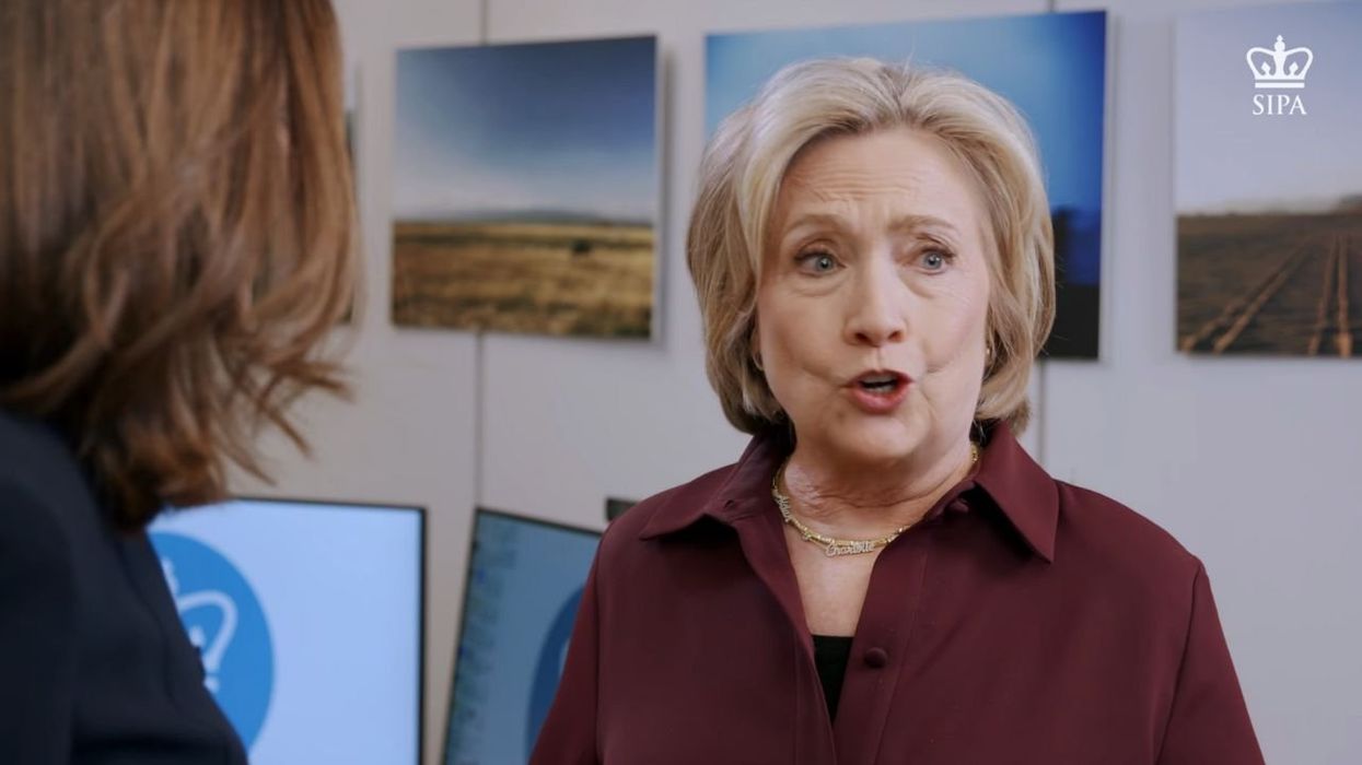 Hillary Clinton mocked for cringy video promoting foreign policy teaching gig