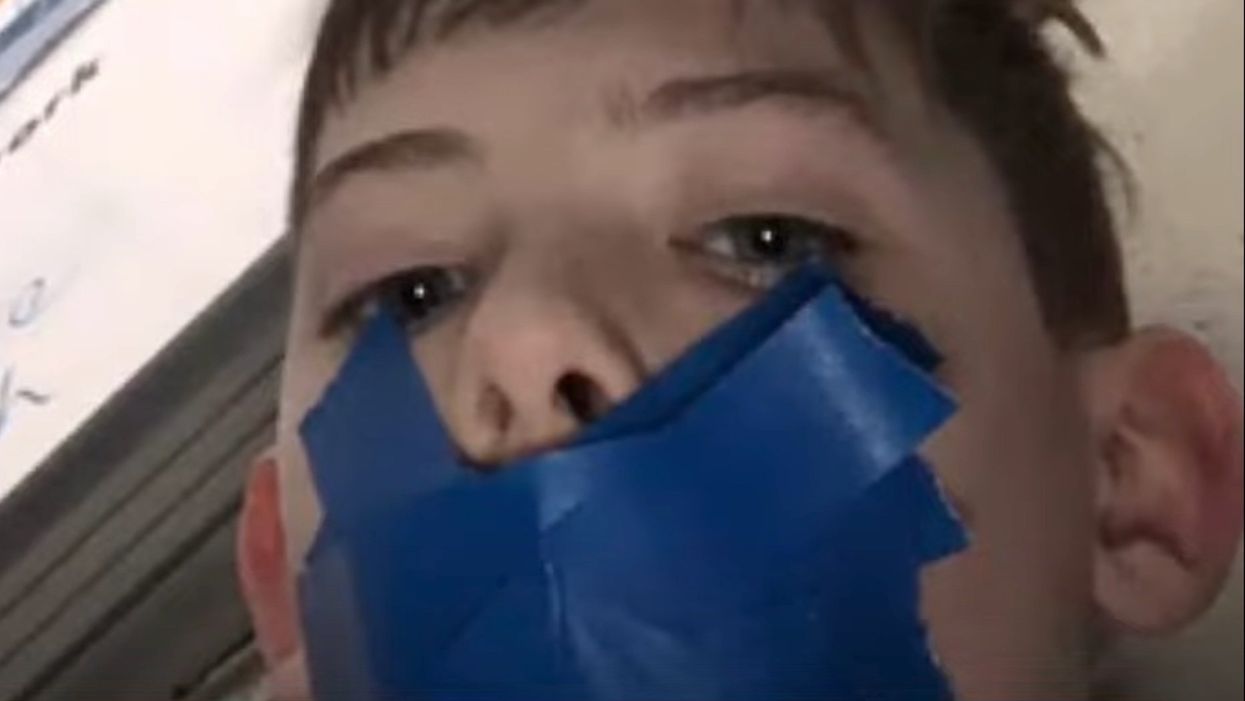 11-year-old texted his mother a photo of his mouth taped shut from a North Carolina middle school