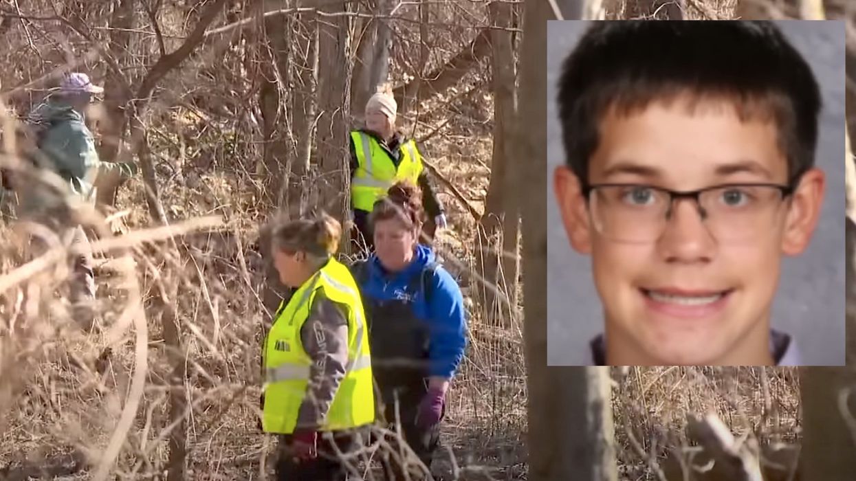 Police say parents made 14-year-old wear shirt with 'disturbing' message before he went missing for more than a week