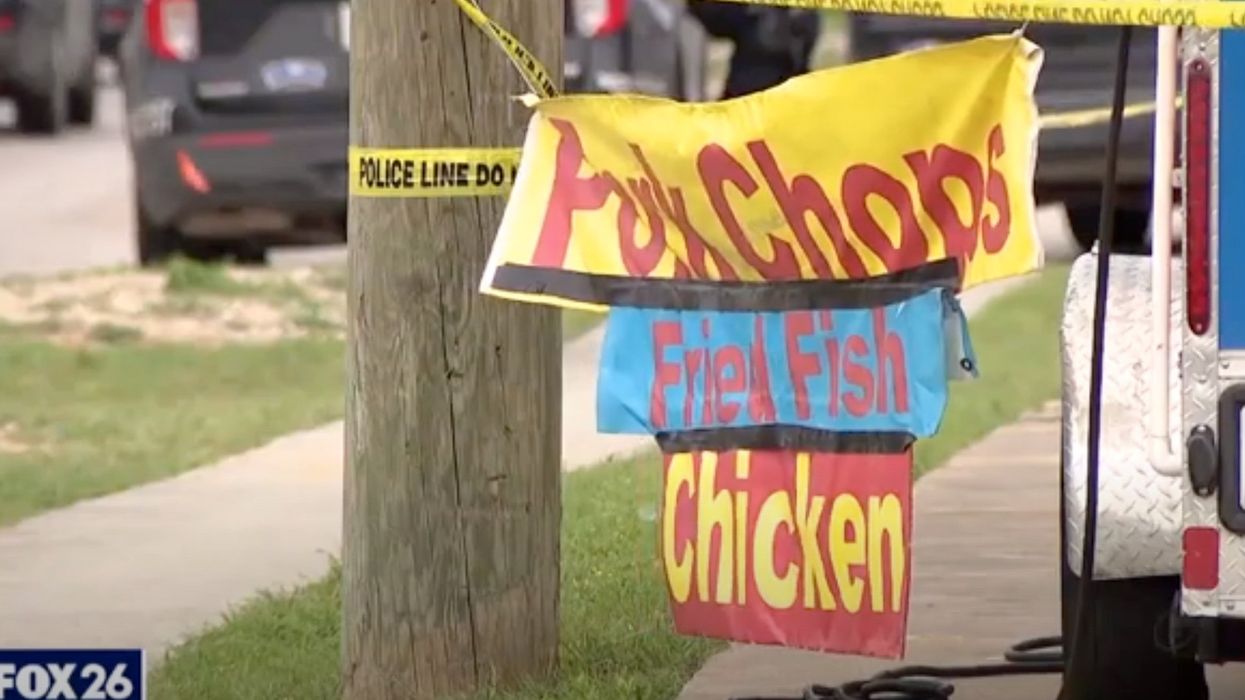 Gun jam thwarts robbery attempt at grandmother's food truck in Houston. She pulled out her own gun and killed the suspect.