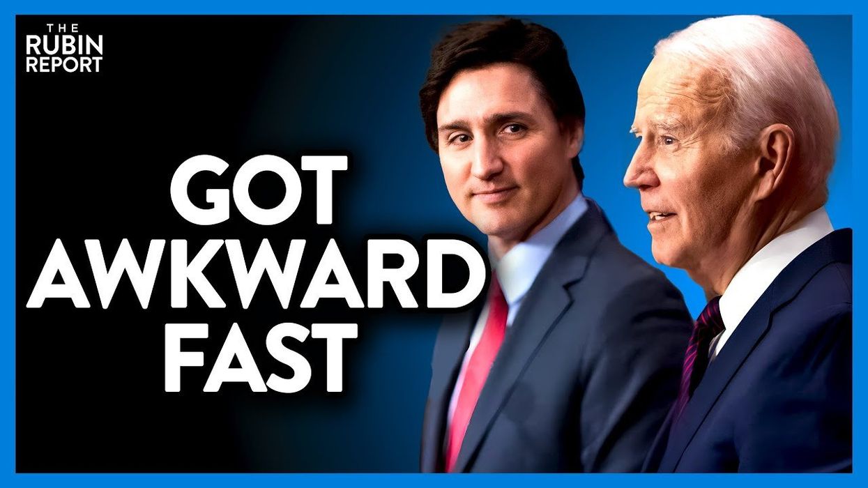 Biden's meeting with Trudeau got awkward faster than expected