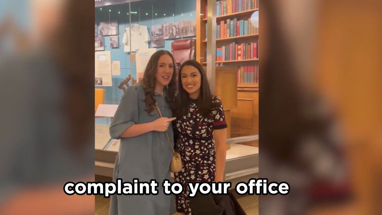 AOC poses with Libs of TikTok founder — who then shocks Dem lawmaker with notice of ethics complaint