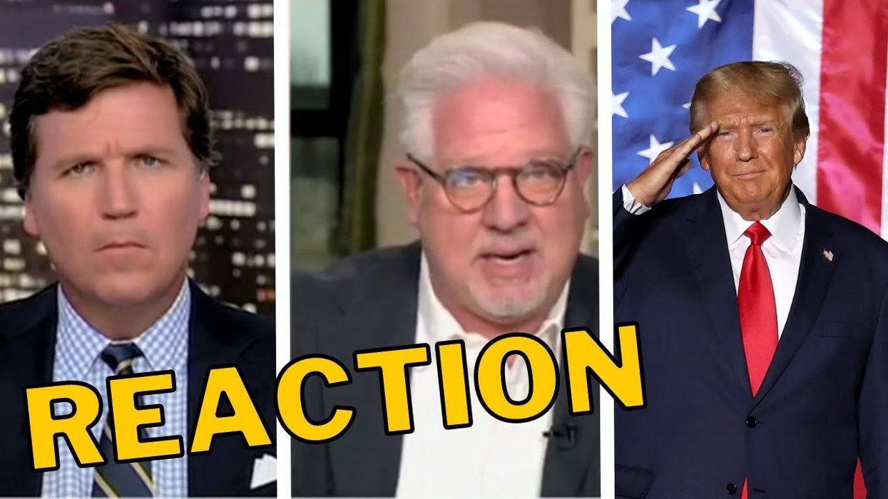 Glenn Beck & Tucker Carlson REACT to Trump's INDICTMENT