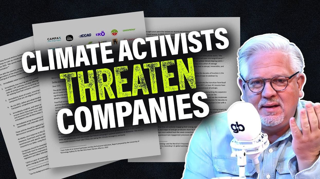 Far-left climate activists DEMAND insurers comply with ESG mandates