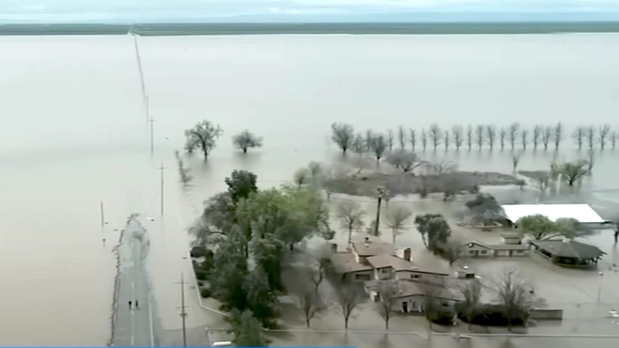 A dormant lake in California is filling up again from constant rain storms and will likely lead to increased grocery prices nationwide