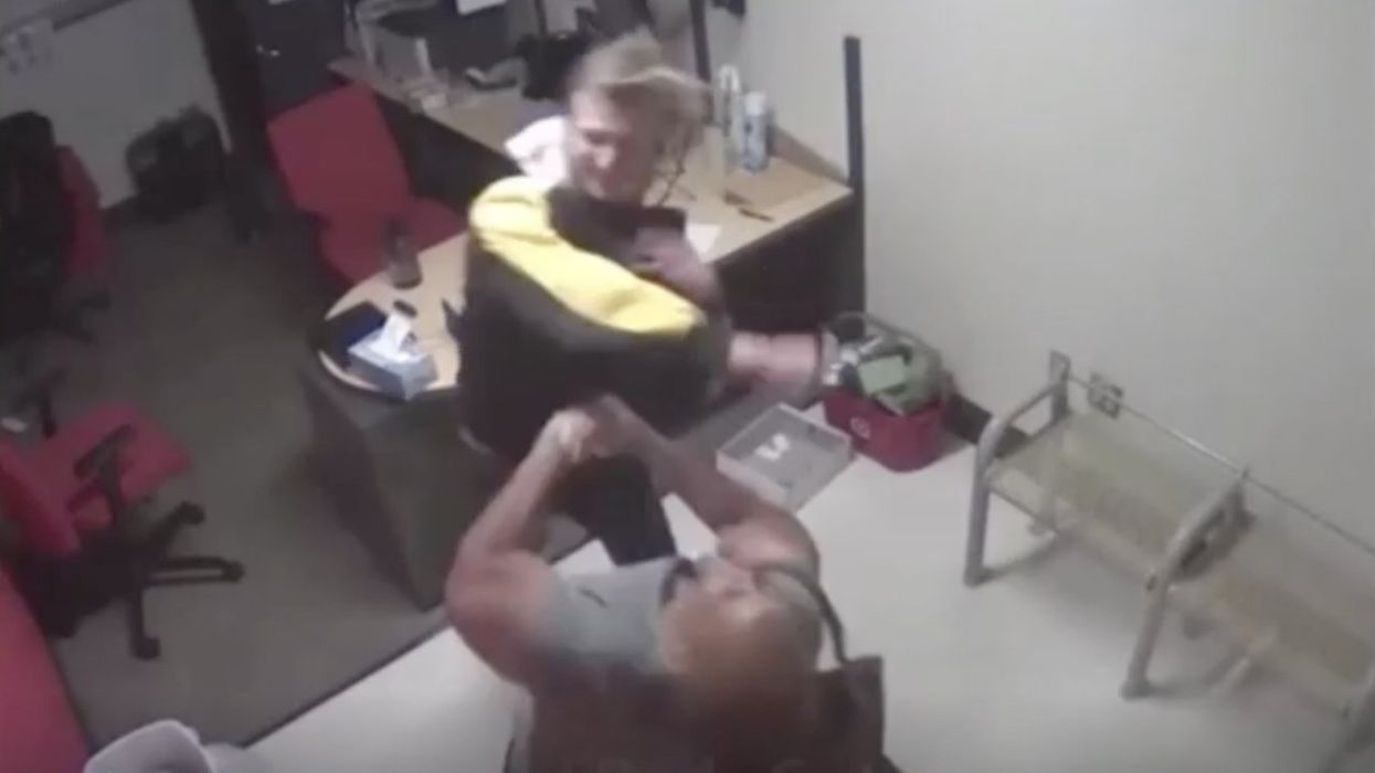 Target security guard punches unhinged woman who reportedly chased him into office after demanding 'reparations' amid $1K bill: 'This is my Rosa Parks moment'