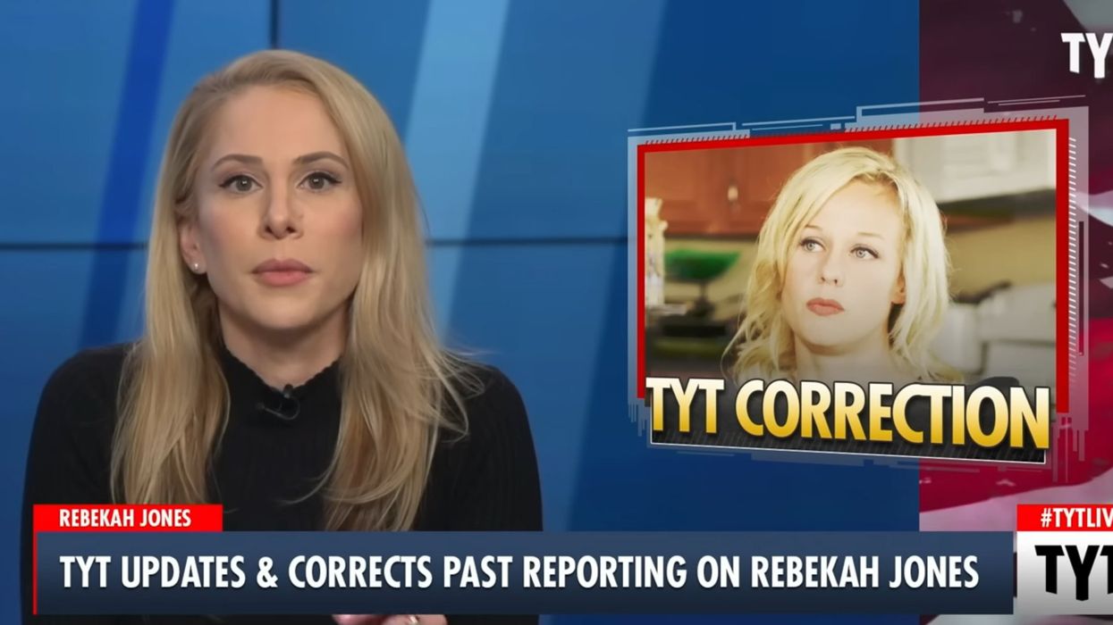 Liberal 'Young Turks' host apologizes for repeatedly amplifying Democratic activist's lies: 'I screwed up royally'