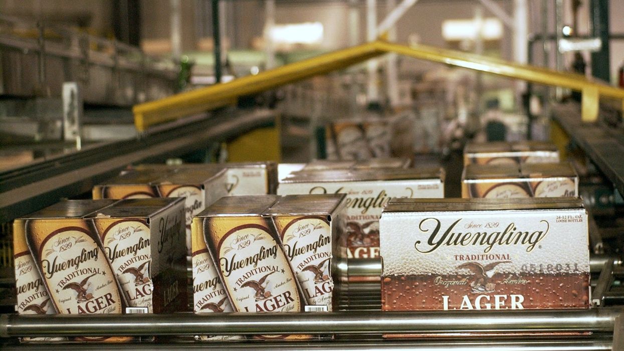 Yuengling Brewery appears to take a swipe at Bud Light on social media, and it's a viral hit