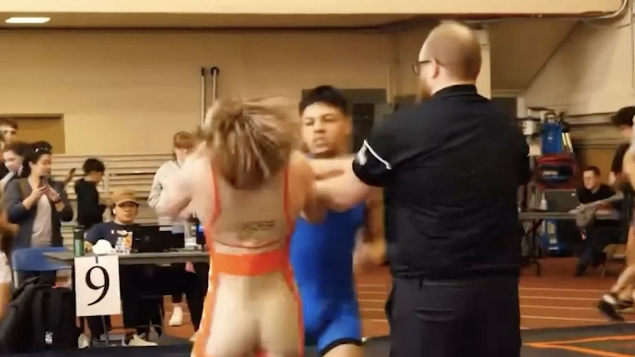 Video: Youth wrestler sucker-punched during post-match handshake by losing opponent