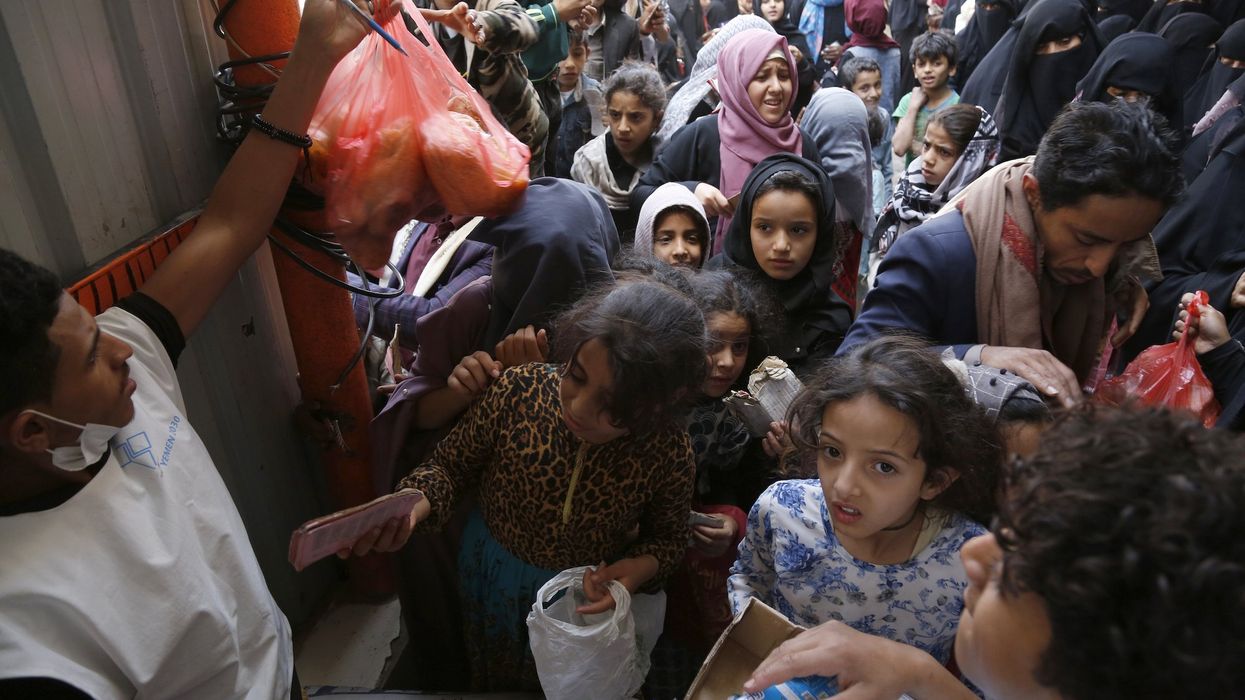 At least 85 dead in stampede at Yemeni event to distribute financial aid to the poor during Ramadan